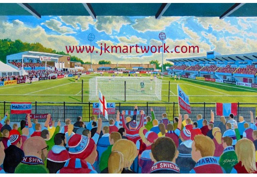 1st Cloud Arena Stadium Fine Art Print - South Shields Football Club